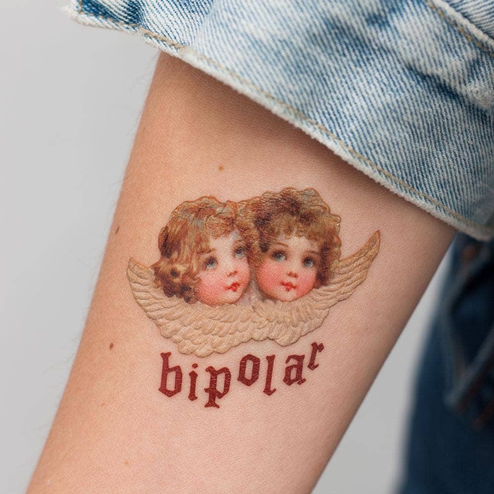 Tattoonie - Wholesale Temporary Tattoo - CHERUBÍN Tattoo (Pack of 2)