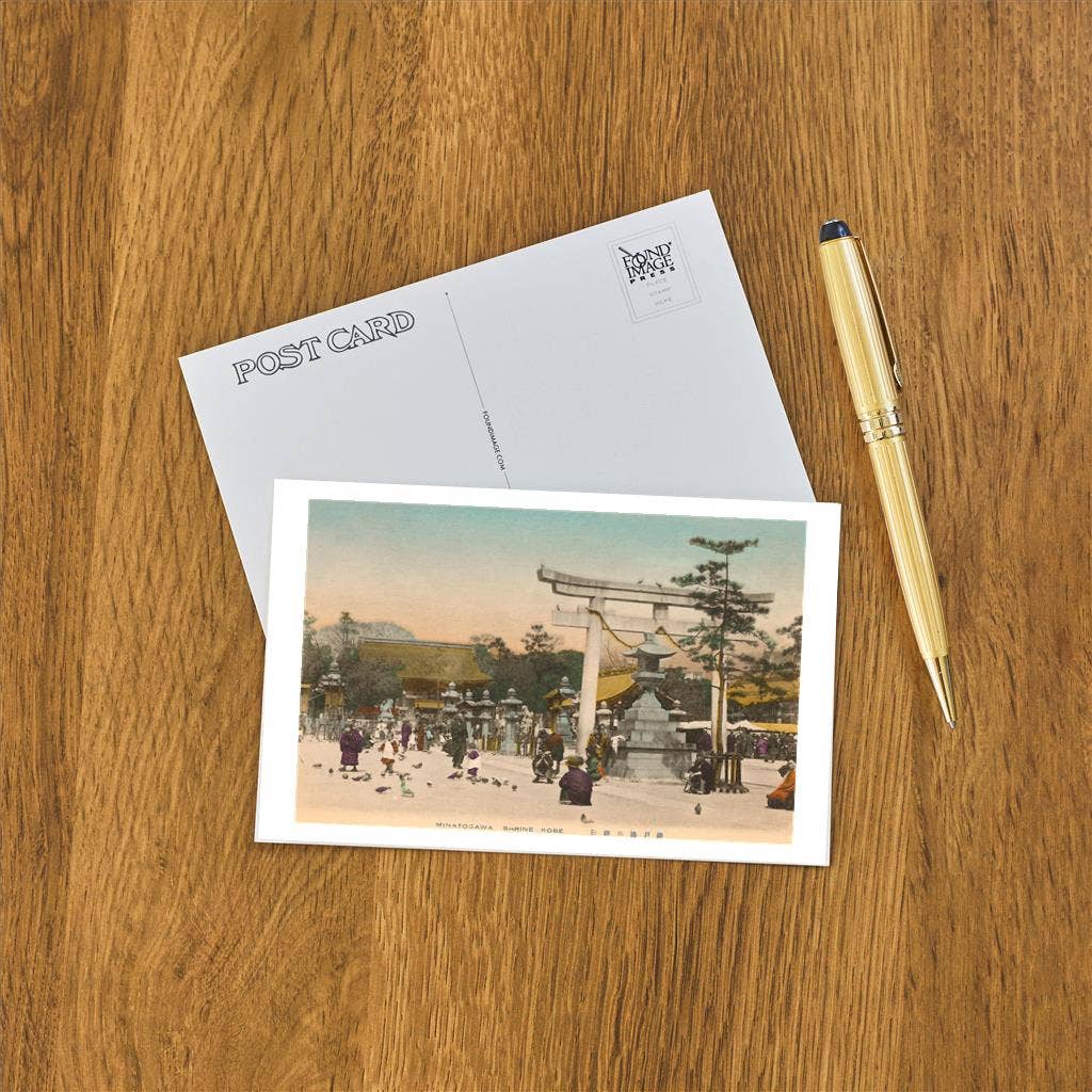 Found Image Press - Wholesale Postcard - Postcard JN-13 Minatogawa Shrine, Kobe, Japan1