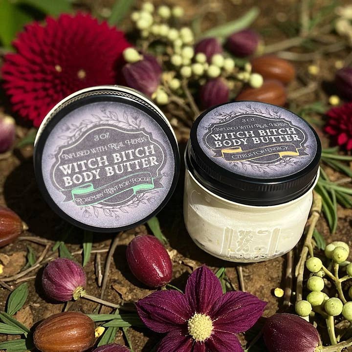 Witch B*tch Body Butter - Herbal Infused for wholesale by Just Honest Living LLC