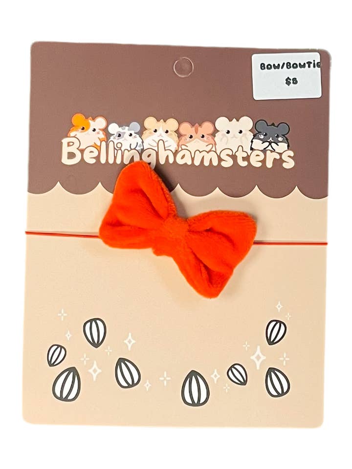 Red Bow - Plushie Accessories for wholesale by The Bellinghamsters