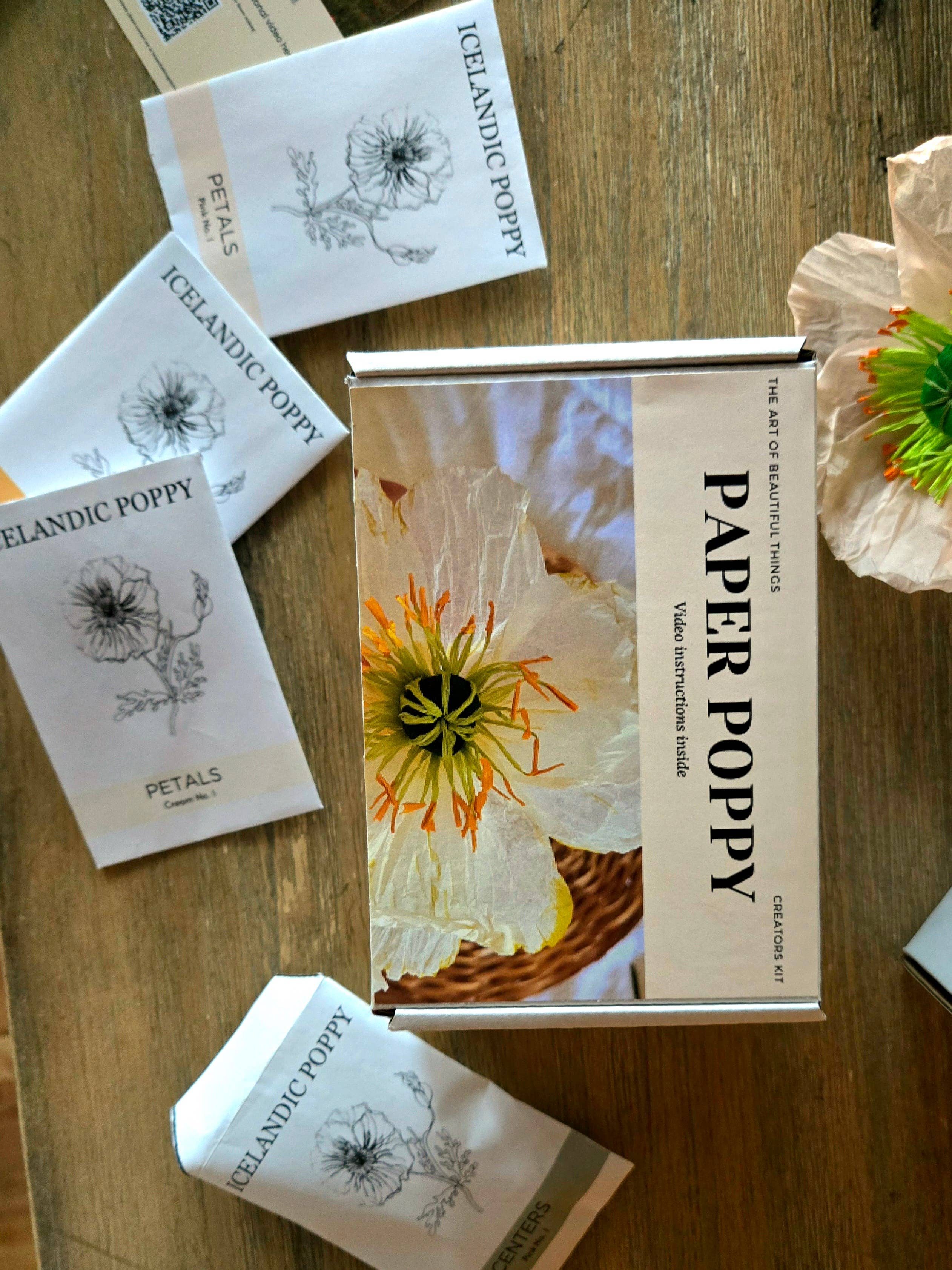 Beautiful Things By Bec - Wholesale DIY Craft Kit - Paper Flower Making Kit with video instructions 6