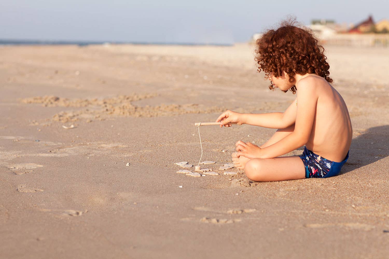 Babai – Großhandel Holzspielzeug – Kinder – Holz Angelspiel mit Magneten – Geometrische Fische12