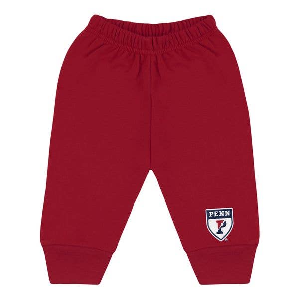 Pennsylvania Quakers Kids Sweat Pants: Embroidery for wholesale by Creative Knitwear