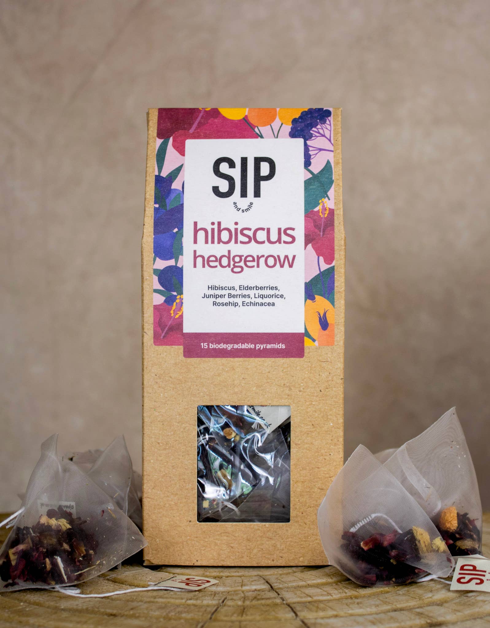 Sip and Smile LTD - Vente Sachets de thé - Haie d'hibiscus0