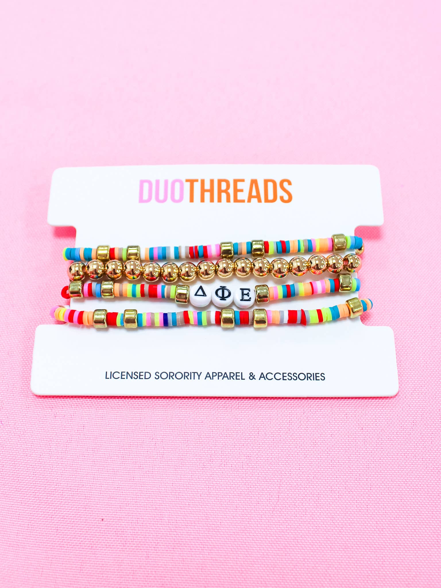 Duo Threads - Wholesale Jewelry Set - Miley Sorority Bracelet Stack11