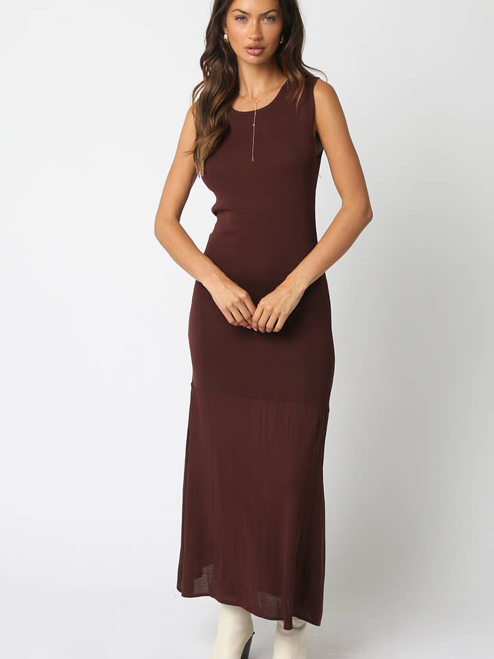 Averi Maxi Dress for wholesale by Olivaceous