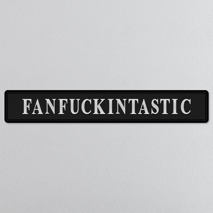 Panneau argenté Fanf**Kintastic pour la vente par SHH Interiors