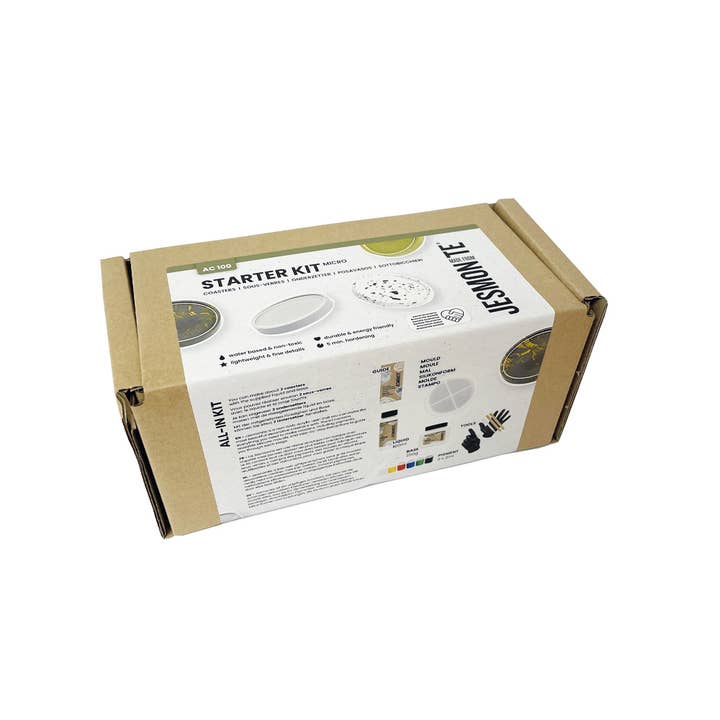 Graine Créative – Engroshandel DIY-hobbysæt – JESMONITE AC100 SÆT - LYSESTAGER (3 STK)