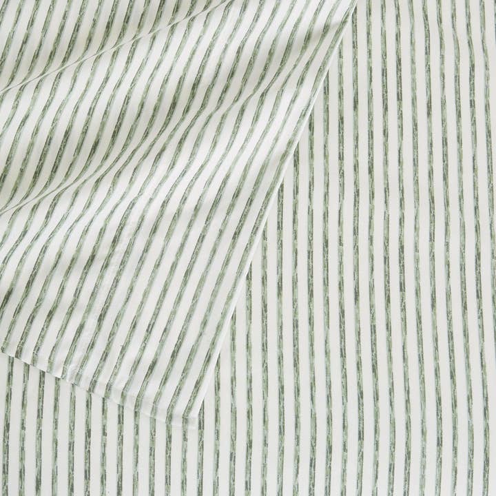 BH Collective - Wholesale Sheet Set - Striped Microfiber Sheet Set - Evette Collection20