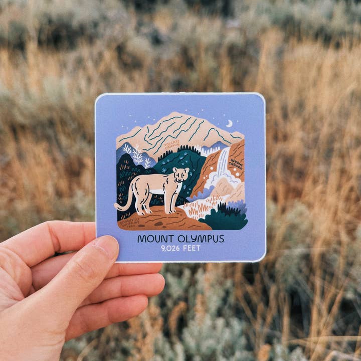 Goodnight Pine - Wholesale Sticker - Mount Olympus Sticker2