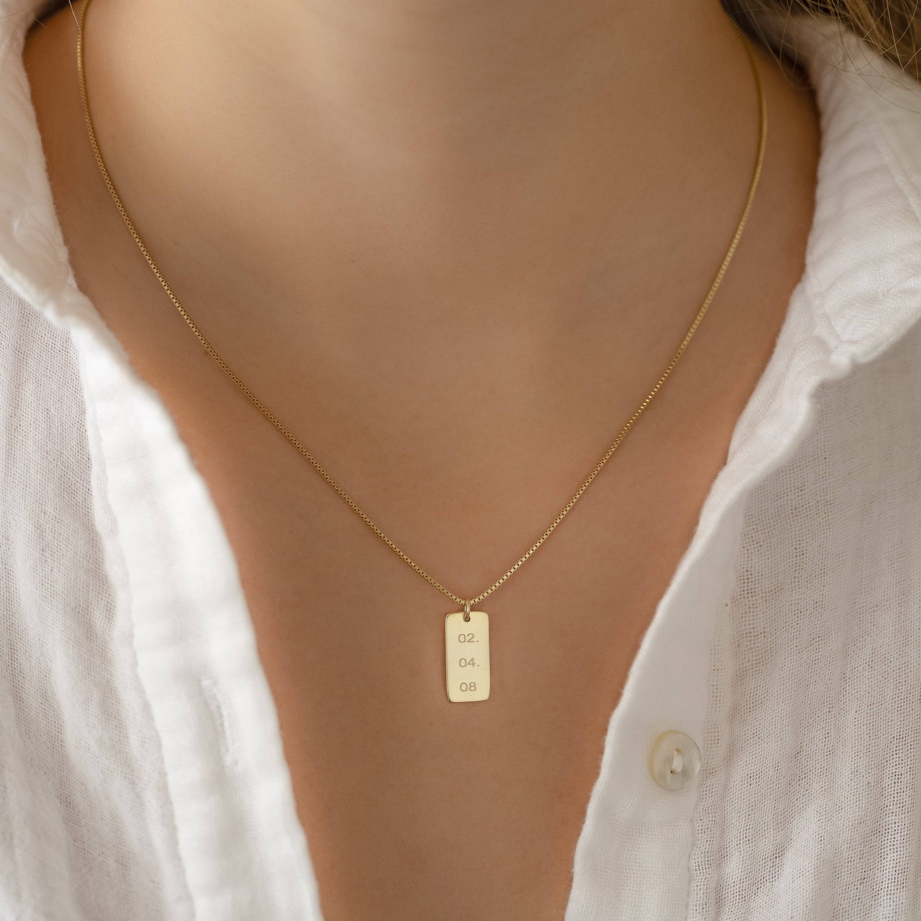 Sami Jewels - Wholesale Pendant/Charm Necklace - Additional Custom Dog Tag (Addition ONLY)5