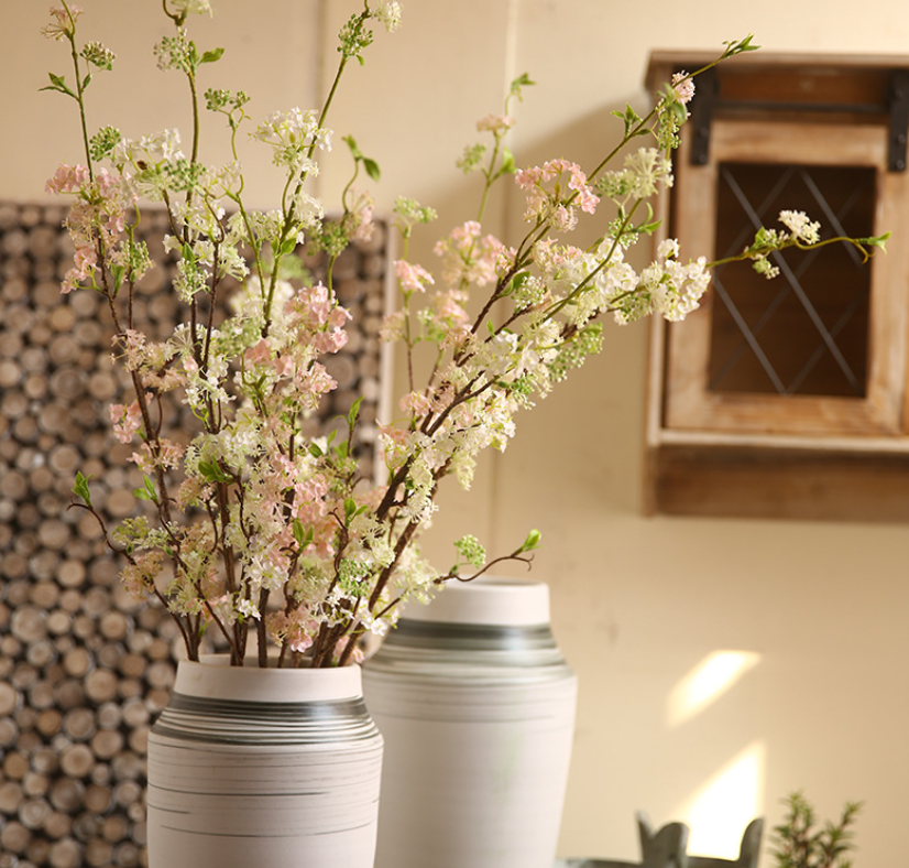 ACNITE(We cover U.S. import duties) – wholesale Konstgjorda blommor – Konstgjorda snövideblommor för hem- och bröllopsdekoration DIY7