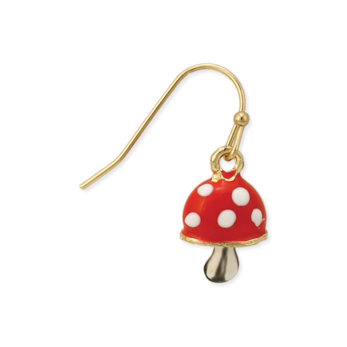 ZAD - Vente Boucles d'oreilles pendantes - Boucles d'oreilles en émail Magic Toadstool1