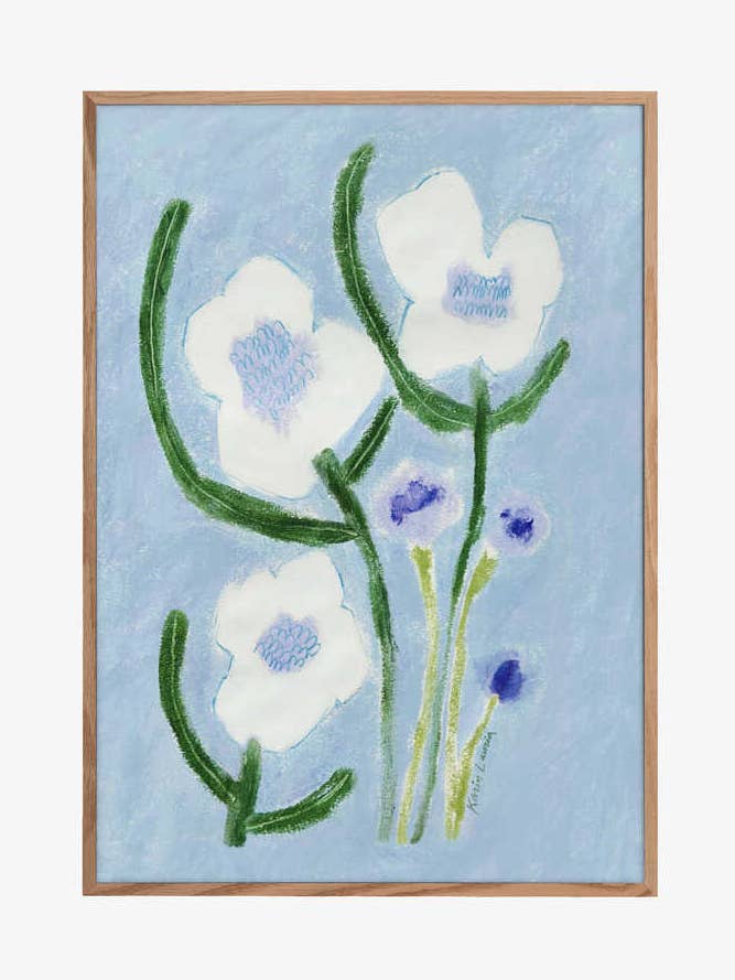 Bonjour, fleurs blanches pour la vente par Pictufy Wholesale