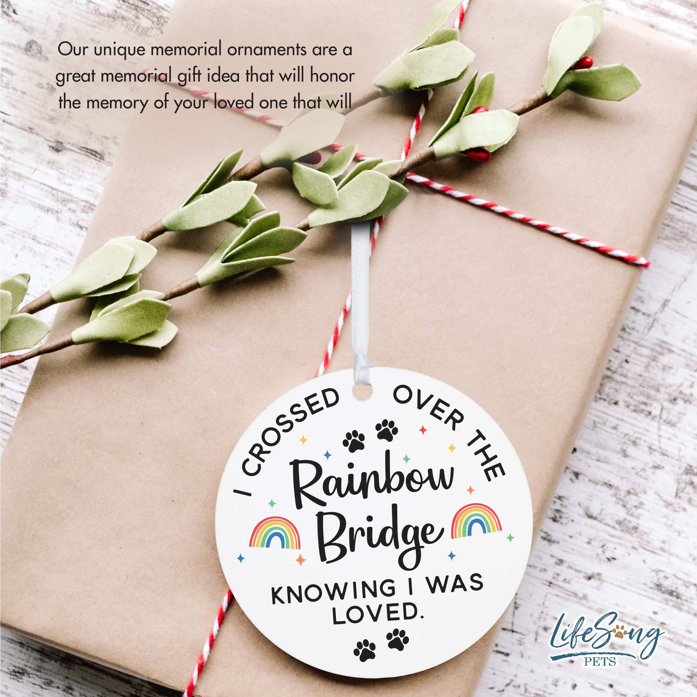 LifeSong Milestones - Wholesale Ornament - Rainbow Bridge Pet Keepsake Ornament 3
