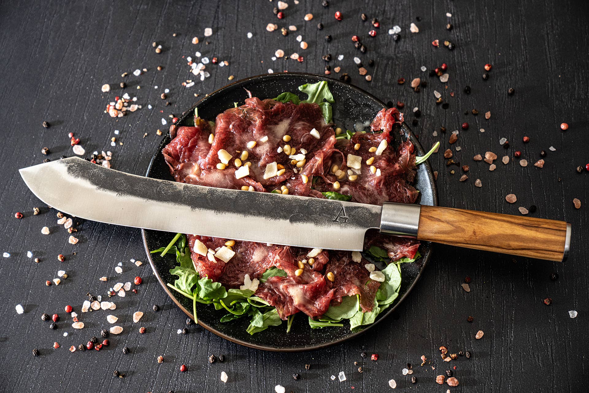 Laguiole du Monde - Wholesale Kitchen/Utility Knife - Anvil Butcher Knife1