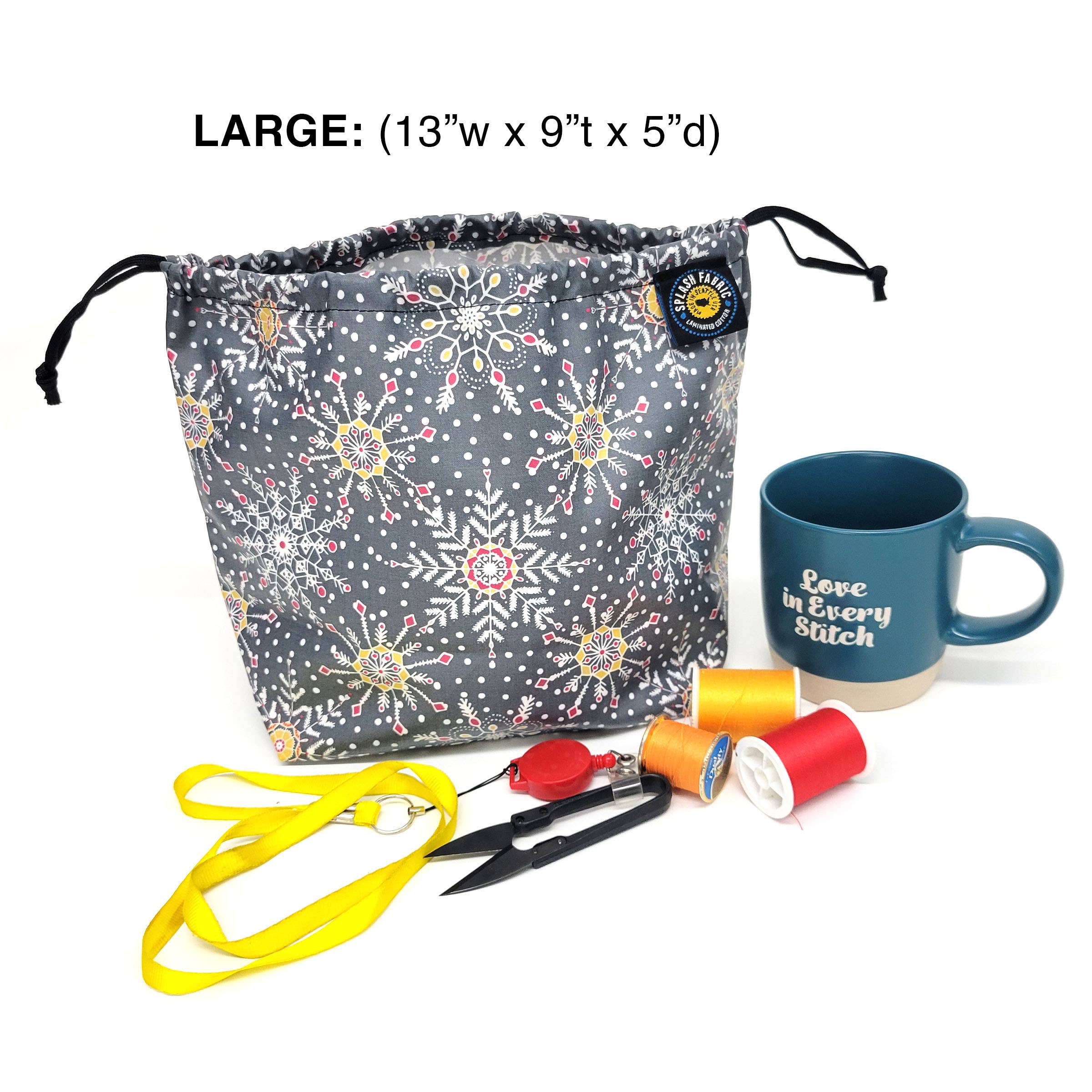 Splash Fabric - Wholesale Tote Bag - Women's - Cinch Bags - Large15