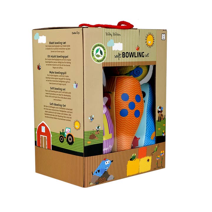 Barbo Toys – Großhandel Spielzeugset – Kinder – Wacky Wonders Soft-Bowling-Set6