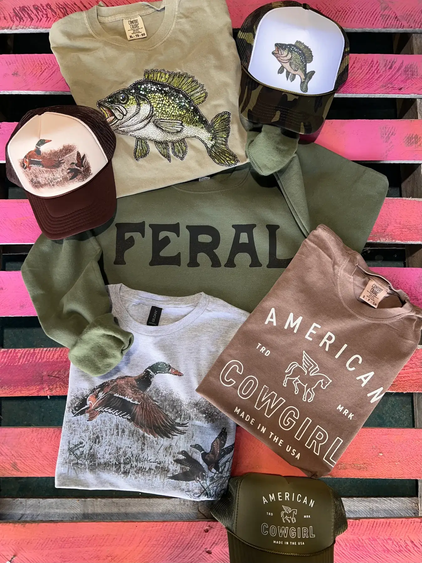 THE LATTIMORE CLAIM - Wholesale Trucker hat – Women’s - Retro Duck Trucker Cap - Multiple Color Options1