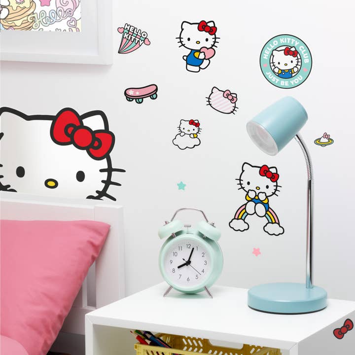 Hello Kitty Wall Decals for wholesale by Paladone UK