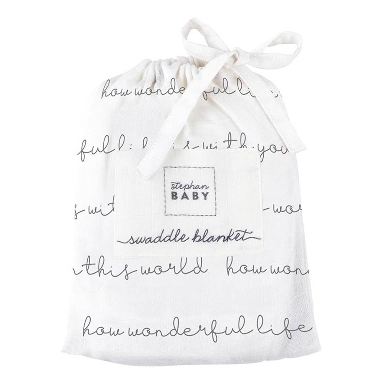 Faithworks by Creative Brands - Wholesale Swaddle - Baby - Swaddle Blanket - Wonderful Life1