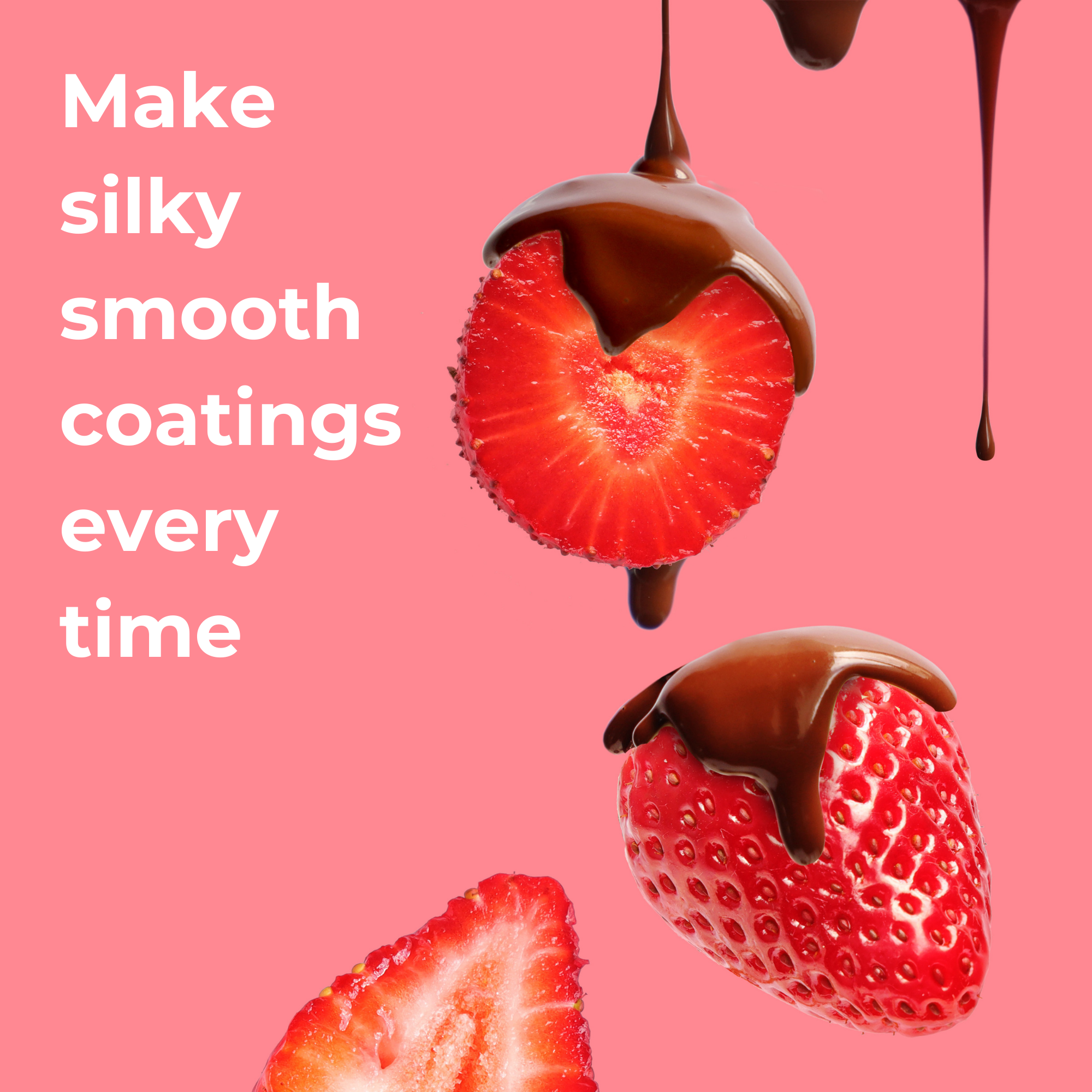 Global Sugar Art - Wholesale Chocolate - Paramount Crystals – Candy Coating & Chocolate Thinning Chips | Improves Texture, Smooth Melts, Flavorless & Easy to Use for Baking, Candy Making & Dipping1