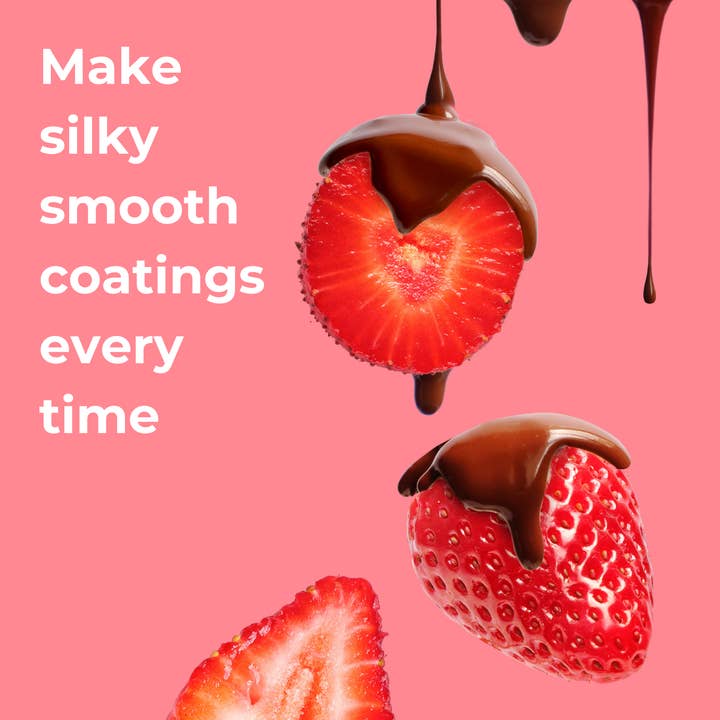 Global Sugar Art - Wholesale Chocolate - Paramount Crystals – Candy Coating & Chocolate Thinning Chips | Improves Texture, Smooth Melts, Flavorless & Easy to Use for Baking, Candy Making & Dipping1