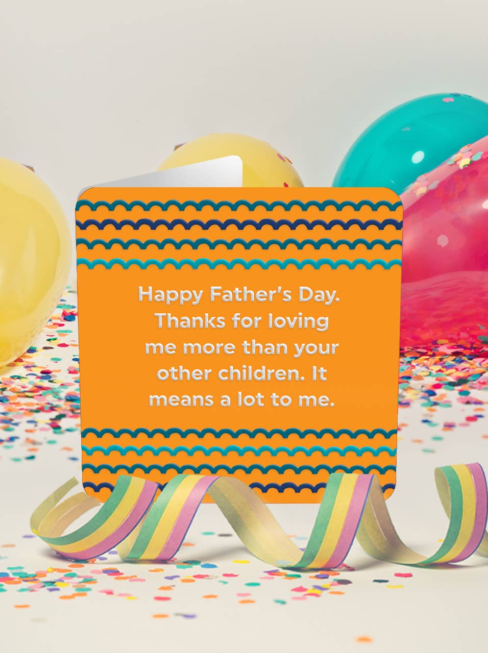 Brainbox Candy - Vendita all'ingrosso Biglietti per la Festa del Papà - Biglietto Divertente per la Festa del Papà - Biglietto d'Auguri in Rilievo "Amandomi"3