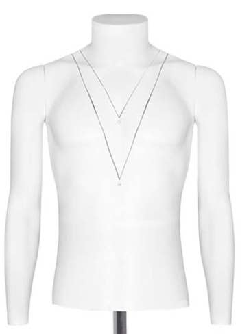 KIT GHOST BUST MAN SHORT PACKSHOT+BASE ON WHEELS for wholesale by SUDMANNEQUIN