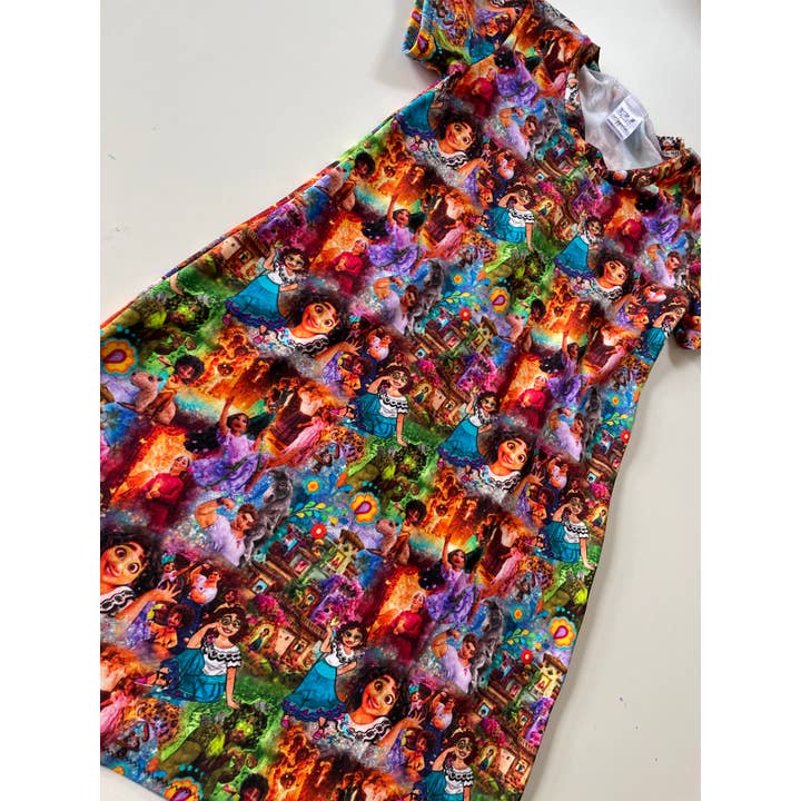 Stanley’s apparel - Vente Robe – femme - robe t-shirt encanto pour adulte1