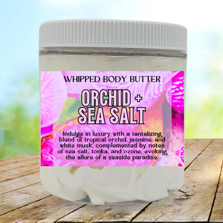 Whipped Body Butter | 8 oz Jar for wholesale by Honeyshuck Acres, LLC