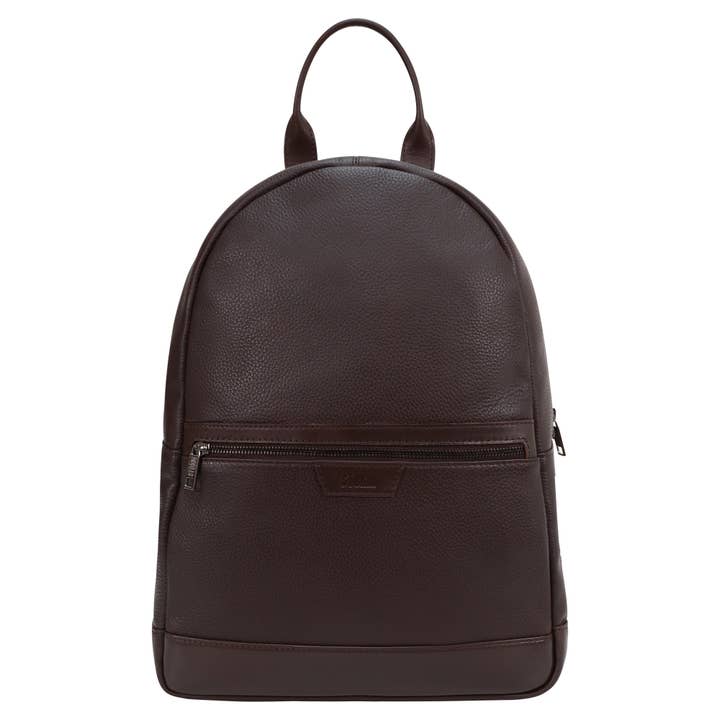 MOCHILA DE COURO CARES CASTANHA por atacado de STORM