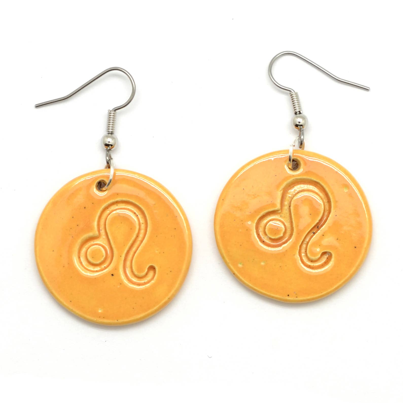 Dunitz & Company - Wholesale Dangle Earrings - Zodiac Ceramic Disc Earrings6