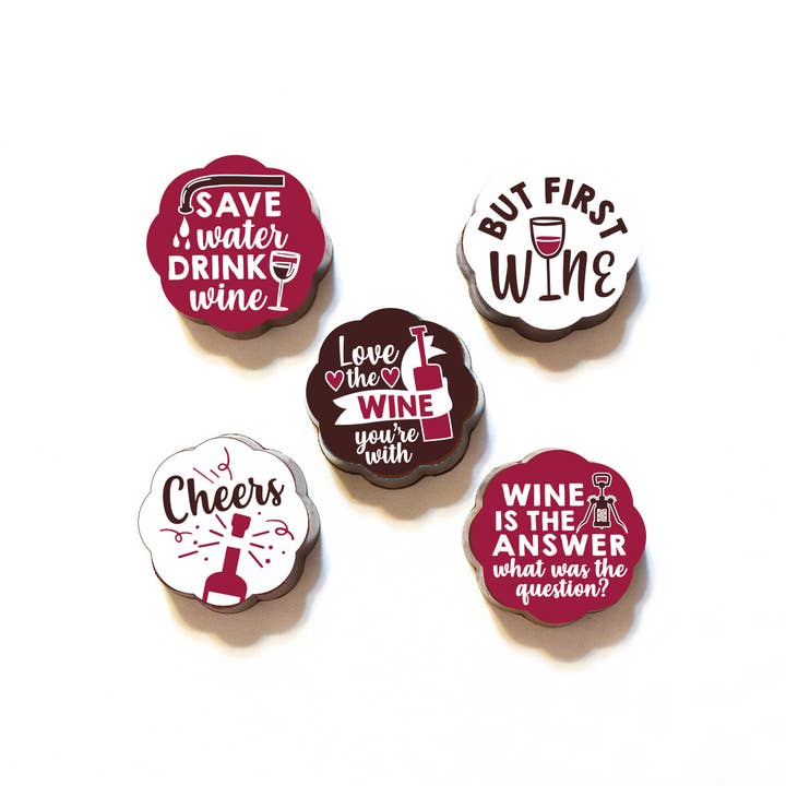Chouquette - Wholesale Chocolate Box - Love the Wine You're With - Box of 50