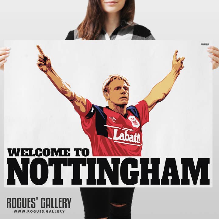 Psycho - Welcome To Nottingham - Impressão artística A1 por atacado de Rogues' Gallery