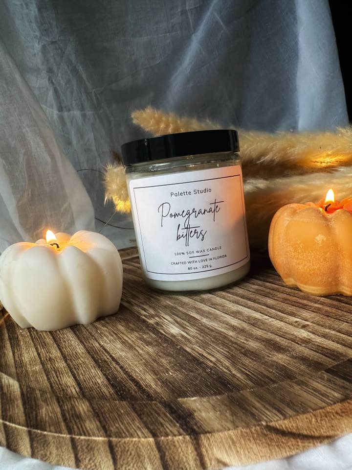 Granaatappelbitters voor wholesale door Palette Candles