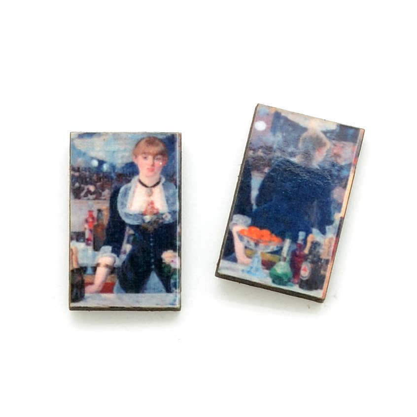 Dunitz & Company - Wholesale Stud/Post Earrings - Famous Painting Stud Earrings - Ships Assorted3