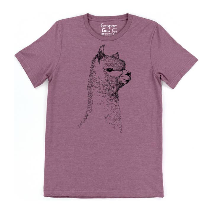 Gaspar Gou - Wholesale Screen Printed T-Shirt - Men's - Alpaca Charlie Tee5