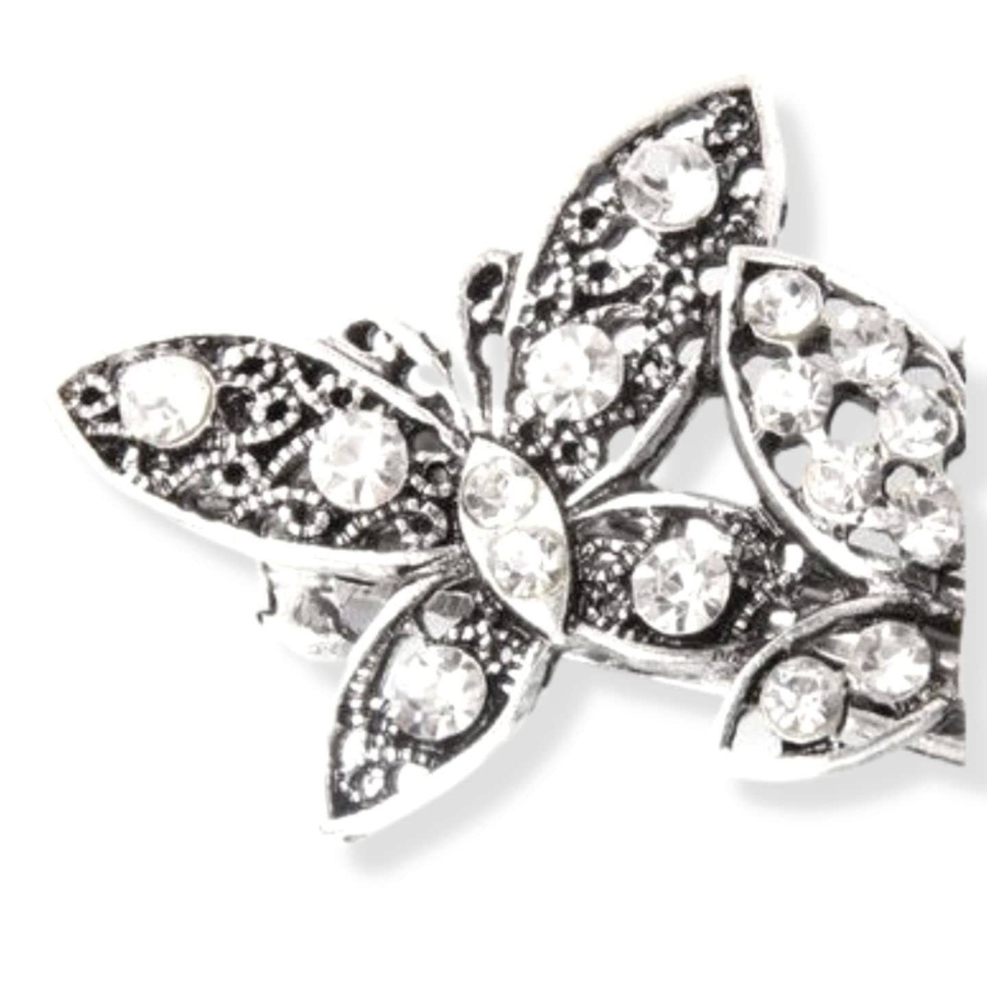 Topkids Accessories – wholesale Hair clip – Women’s – Vintage Clip Hair Accessories for Women, Diamante Hair Clips for Women Bridal Hair Accessories Hair Jewellery Hair Clips Women Silver Hair Clips Hair Grips1