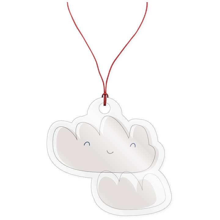 Ornament - Happy Clouds! for wholesale by Morris Magnets