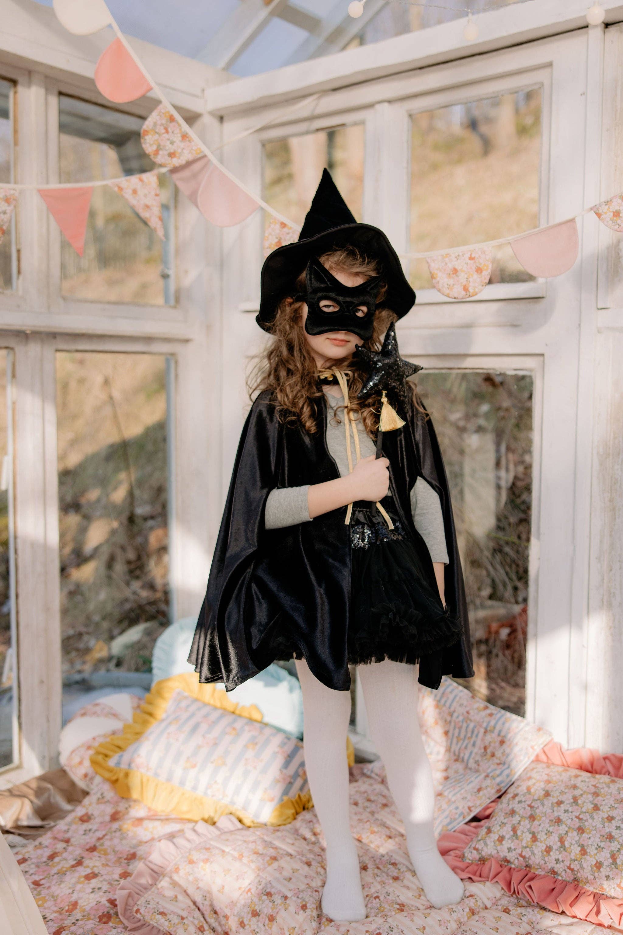 Moi Mili - Wholesale Costume - Kids - Black Cat Mask1