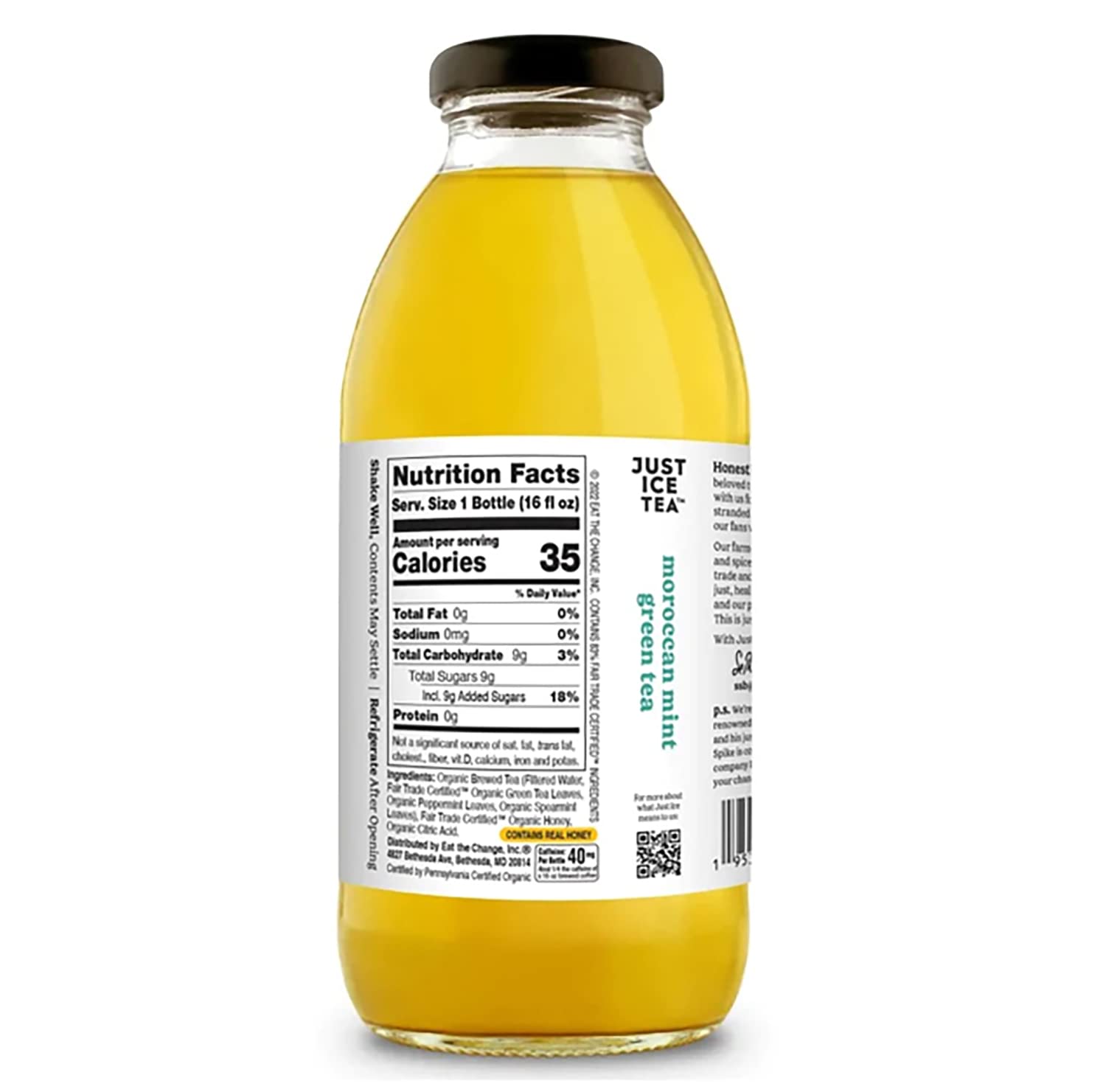 Oasis Snacks - Wholesale Iced Tea - Just Ice Tea, 16oz 3