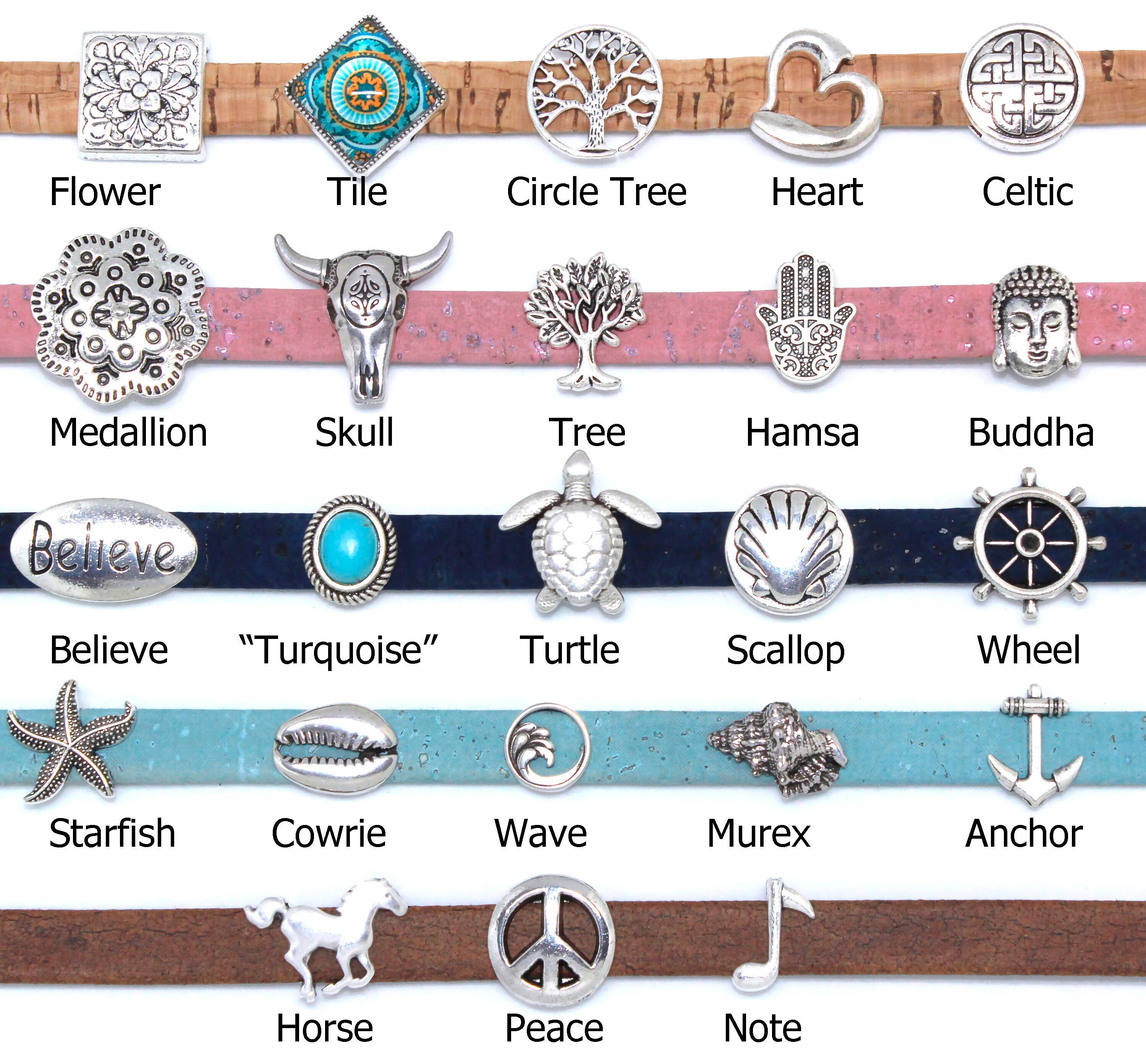 Sea Ranch Jewelry – wholesale Manschettarmband – 12A platt kork armband3