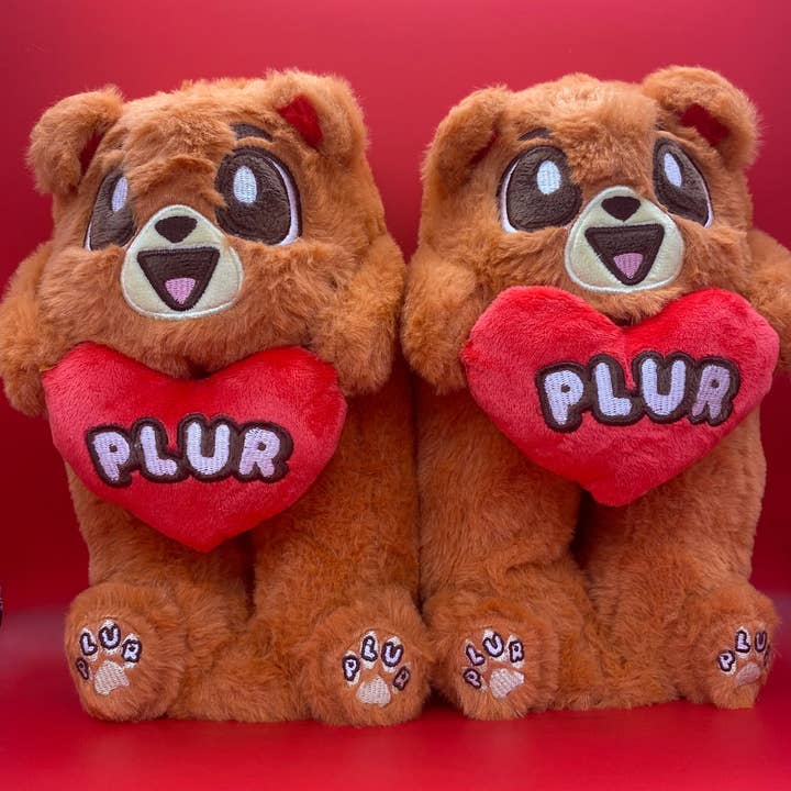 Womens Plur Bear Slippers for wholesale by BearWearHouse