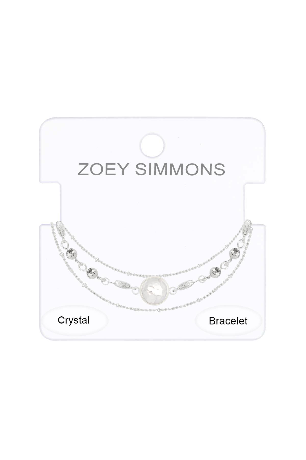 Zoey Simmons - Wholesale Bedelarmbandje - Moonstone Crystal Carolyn Armband - SF1