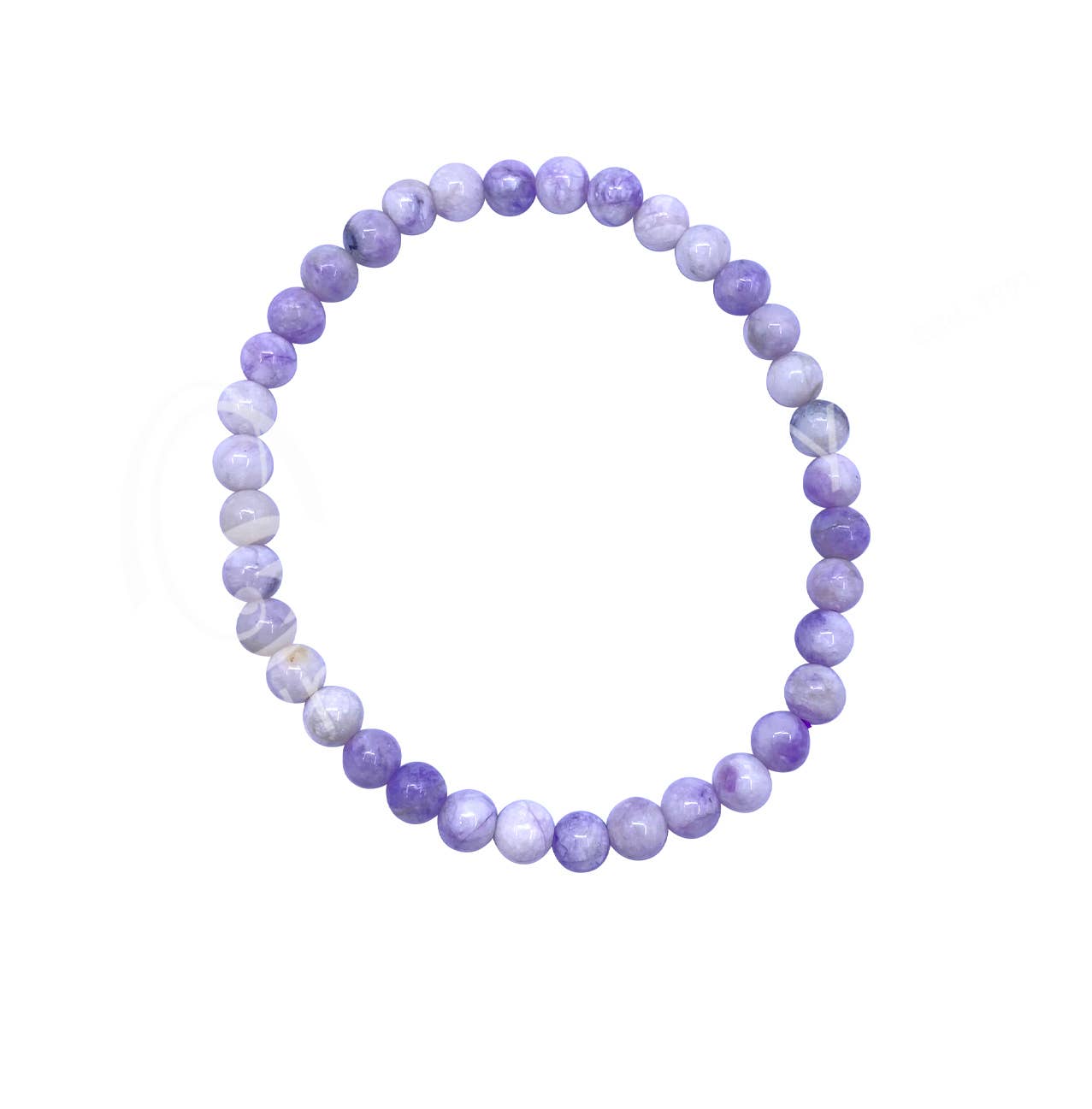 Oceanic Linkways Inc - Wholesale Spiritual stone/crystal - (PC)BRACELET - TIFFANY STONE (6 MM) 7.15-7.25"