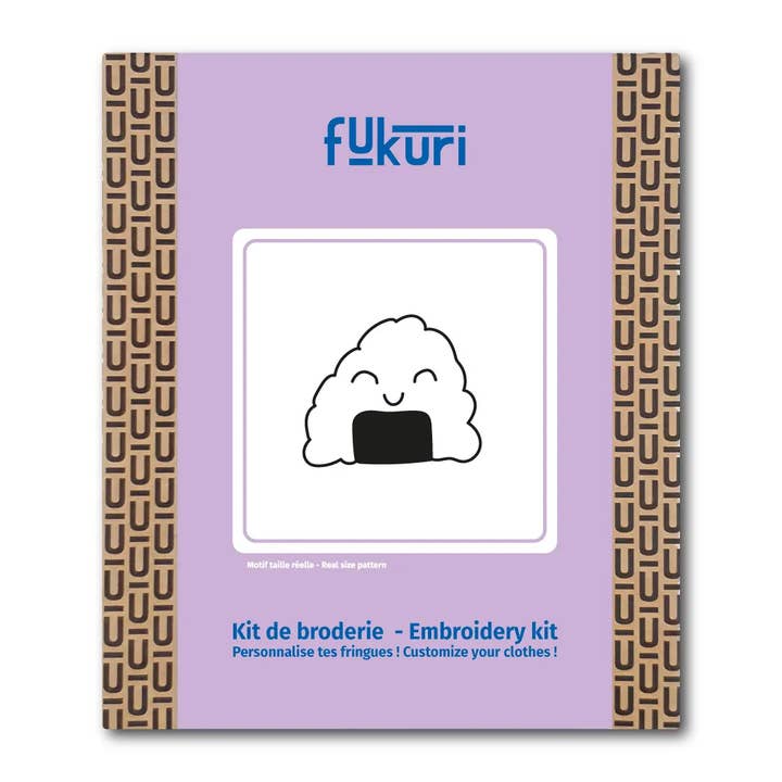 Kit Broderie - DIY - Nippon Onigiri pour la vente par Fukuri