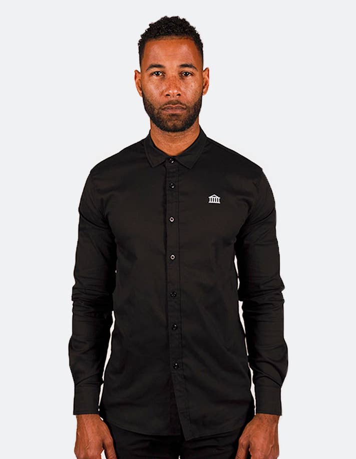 KRIOSWEAR - Vente Chemise à col boutonné – homme - KRIOS - Chemise Business noire
