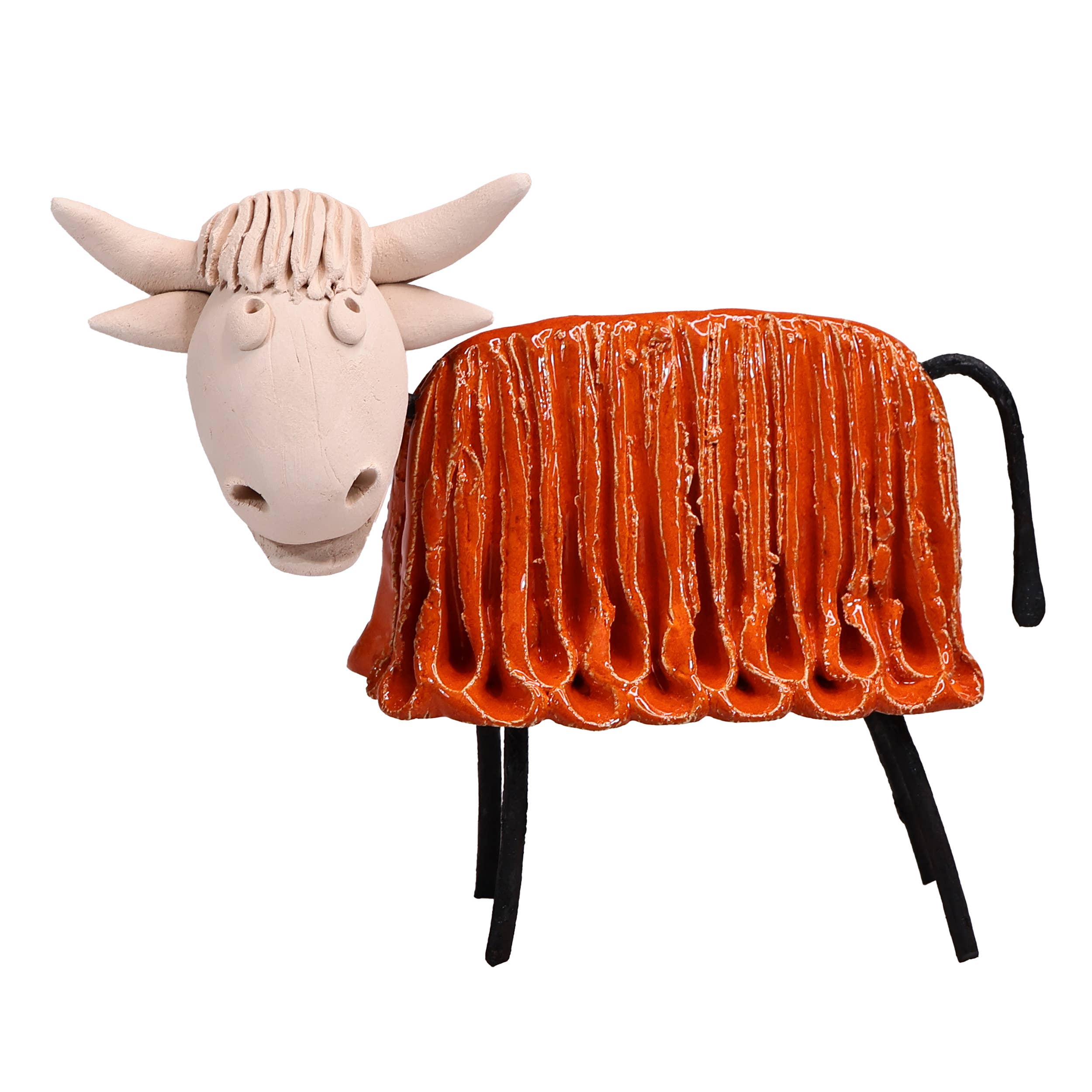 Enigma Supplies - Wholesale Decorative Figurine - Highland Cow Ceramic Figurine | Various Colours10
