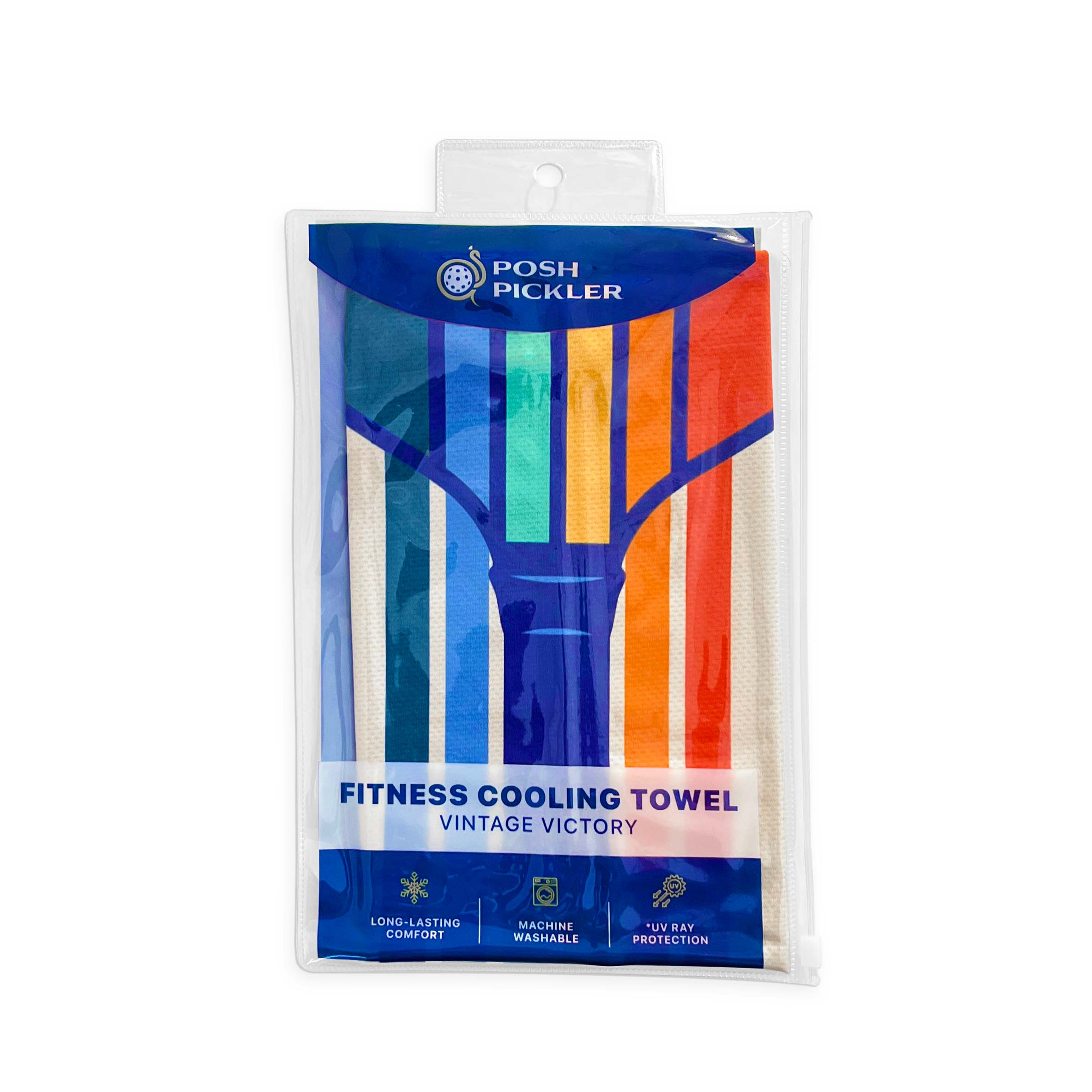 Posh Pickler Pickleball – wholesale Sporthandduk – Sporthandduk med kylning och 5 pickleballmönster4